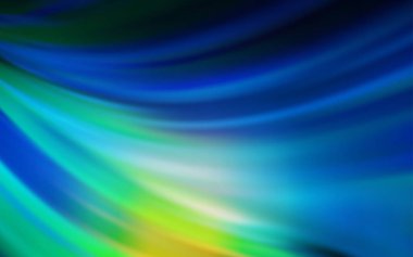 Açık Mavi ve Yeşil vektör soyut parlaklığı bulanıklaştırdı.