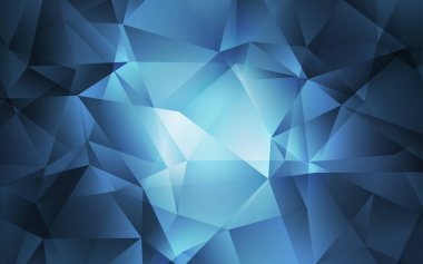 Hafif BLUE vektör soyut mozaik arkaplan.