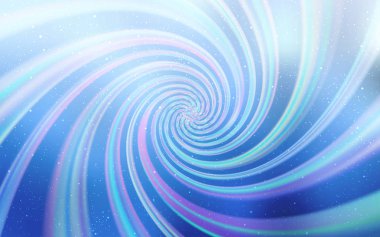 Gökada yıldız ışık mavi vektör arka plan.