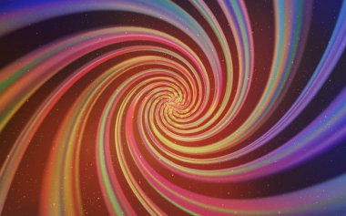 Açık Mavi, Gece gökyüzü yıldızları ile sarı vektör deseni. Renkli kozmik yıldız ile Glitter soyut illüstrasyon. Reklamınız, afişiniz, afişiniz için en iyi tasarım.