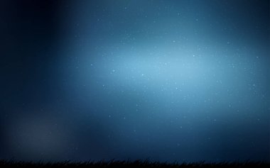 Gece gökyüzü desenle koyu mavi vektör yıldız.