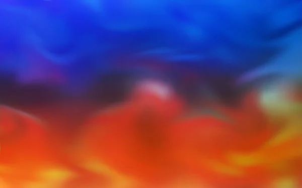 Hellblauer Gelber Vektor Verschwommener Hintergrund Eine Elegante Helle Illustration Mit — Stockvektor