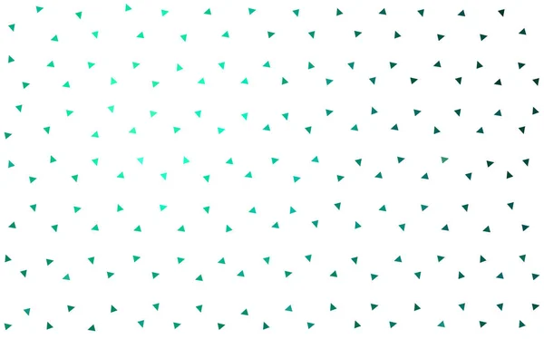 光緑ベクトル多角形の抽象的な背景. — ストックベクタ