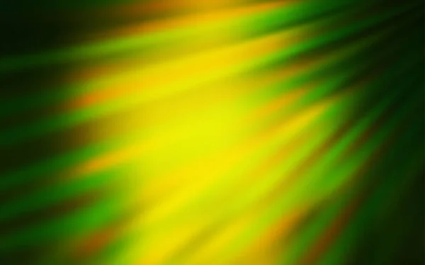 Hellgrüner Gelber Vektor Glänzend Abstrakter Hintergrund Kreative Illustration Halbtonstil Mit — Stockvektor