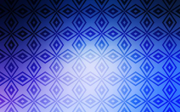 Rose clair, couverture vectorielle bleue dans un style polygonal. — Image vectorielle