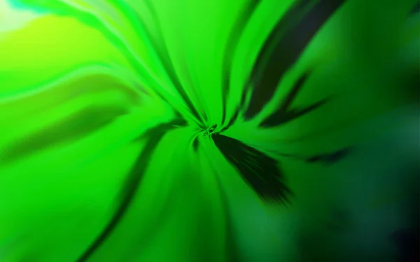 Светло Зеленая Векторная Компоновка Мокрыми Линиями Творческая Иллюстрация Полутоновом Стиле — стоковый вектор