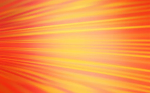 Luz naranja vector fondo con líneas rectas. — Vector de stock
