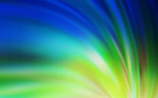 Azul claro, verde vector brillante fondo abstracto. — Vector de stock