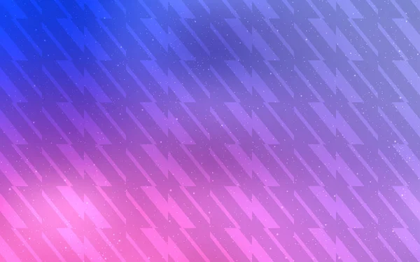 Violet clair, texture vectorielle rose avec des lignes colorées . — Image vectorielle