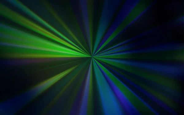 Tmavě Zelený Vektor Abstraktní Rozostřené Rozložení Zářivá Barevná Ilustrace Inteligentním — Stockový vektor