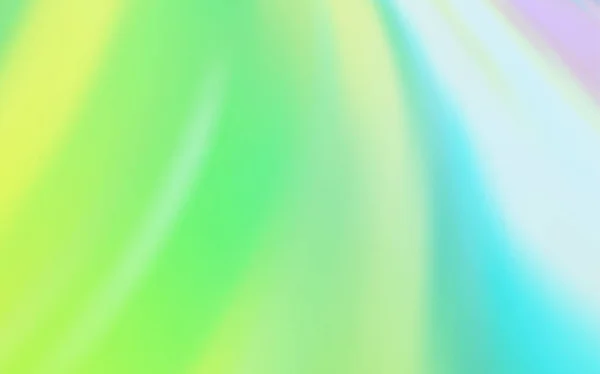 Light Blue, Green vector blurred template. — Stock Vector