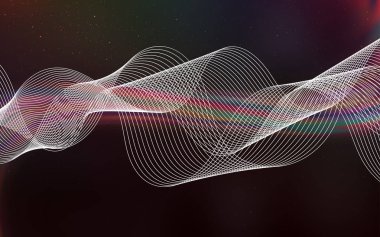 Koyu Çok renkli vektör modern zarif zemin.