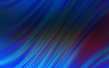 Gece gökyüzü desenle koyu mavi vektör yıldız.