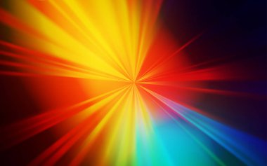 Koyu Çok renkli vektör bulanık parlak desen.