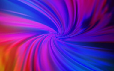 Açık Mavi, Kırmızı vektör bulanık şablon. Degrade ile renkli soyut illüstrasyon. İşletmeniz için en iyi bulanık tasarım.