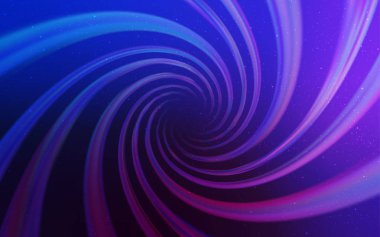 Açık Pembe, Gece gökyüzü yıldızları ile Mavi vektör deseni.