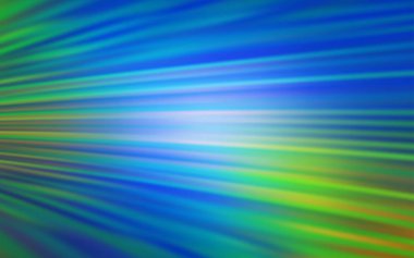 Açık Mavi, düz çizgileri olan yeşil vektör arkaplanı.