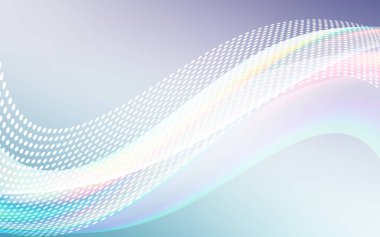 Açık Pembe, noktalar ve çizgiler ile Mavi vektör fon.