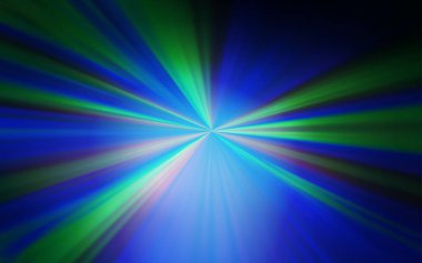 Koyu mavi vektör parlak şablonu bulanıklaştırdı.