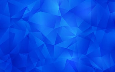 Işık Mavisi vektörü soyut mozaik deseni.