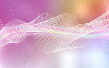 Açık Pembe, Sarı vektör soyut bulanık arkaplan.