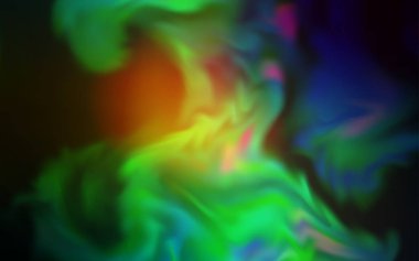 Açık Mavi, Yeşil vektör soyut düzeni.