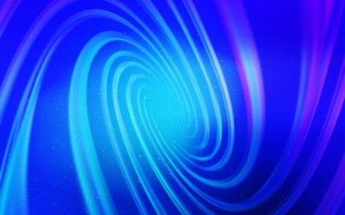 Hafif pembe, mavi vektör arka plan gökada yıldız ile.