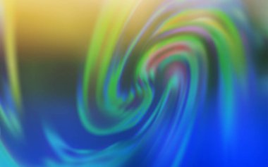 Açık Mavi, Yeşil vektör soyut parlak şablon.