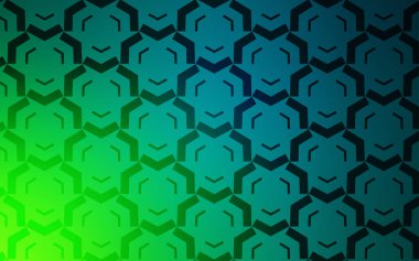 Açık Mavi, çizgileri olan yeşil vektör deseni.