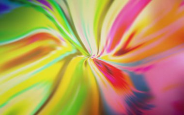 Açık Yeşil, kavisli çizgileri olan kırmızı vektör arka planı. Degradeli zarif parlak bir illüstrasyon. Cep telefonu ekranları için şablon.