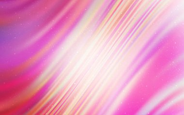 Samanyolu yıldızları ile Açık Pembe vektör dokusu.