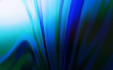 Koyu mavi vektör parlak şablonu bulanıklaştırdı.