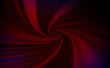 Koyu Mavi, bükülmüş çizgilerle kırmızı vektör deseni. Degrade çizgileri ile renkli geometrik örnek. İş tasarımınız için desen.