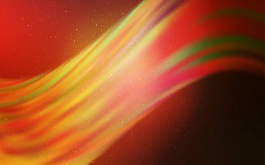 Turuncu vektör doku ile Samanyolu yıldız ışık.