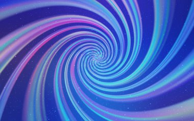 Pembe ışık, vektör şablon alan yıldız ile mavi.