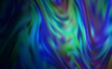 Koyu Mavi vektör bulanık desen. Degrade ile halftone tarzıyaratıcı illüstrasyon. Web siteniz için bulanık tasarım.