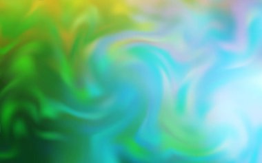 Açık Mavi, Yeşil vektör soyut düzeni.