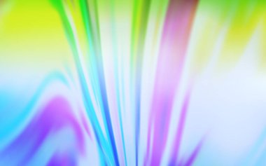 Açık Mavi ve Yeşil vektör soyut parlaklığı bulanıklaştırdı.