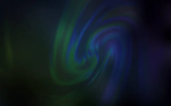 Azul oscuro, verde vector brillante fondo abstracto. — Archivo Imágenes Vectoriales