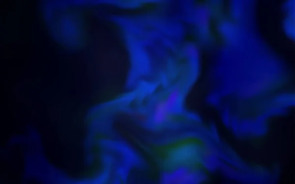 Vecteur bleu foncé motif flou et coloré. — Image vectorielle
