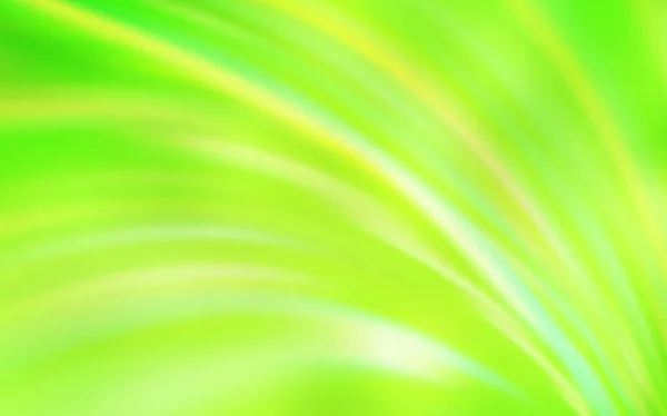 Světle Zelená Žlutá Vektorová Lesklá Abstraktní Dispozice Nové Barevné Ilustrace — Stockový vektor