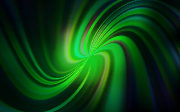 Dark Green Vector Colorful Blur Background Elegant Bright Illustration Gradient — Stock Vector
