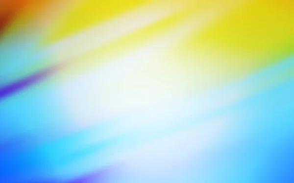 Hellblauer Gelber Vektor Verschwommen Leuchten Abstrakten Hintergrund Farbenfrohe Abstrakte Illustration — Stockvektor