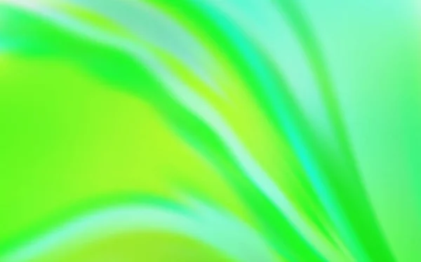 Ljus Grön Vektor Abstrakt Layout Helt Färgad Illustration Oskärpa Stil — Stock vektor