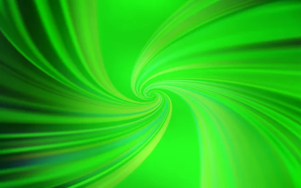 Sfondo Vettoriale Verde Chiaro Con Linee Spiritose Illustrazione Colorata Stile — Vettoriale Stock