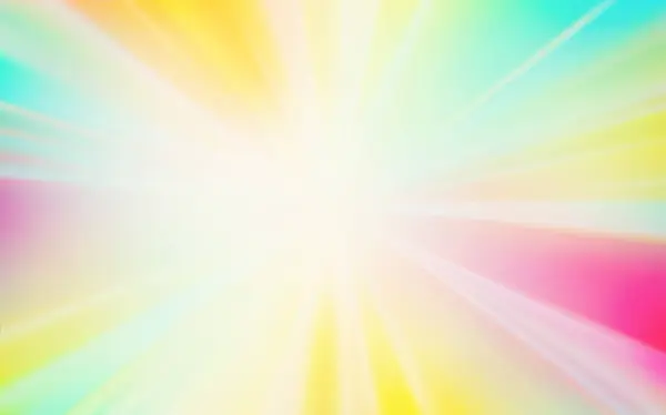 Lumière Multicolore vecteur abstrait fond flou. — Image vectorielle