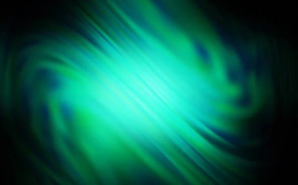 Dark Green Vector Șablon Abstract Luminos Ilustrație Colorată Stil Abstract — Vector de stoc