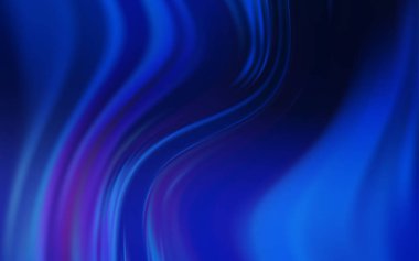 Koyu Mavili vektör soyut parlak şablonu bulanıklaştırdı.