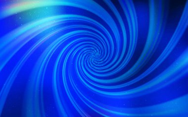 Gökada yıldız ışık mavi vektör arka plan.