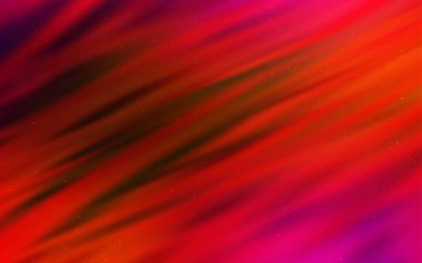 Açık Pembe, Gece gökyüzü yıldızları ile kırmızı vektör deseni.